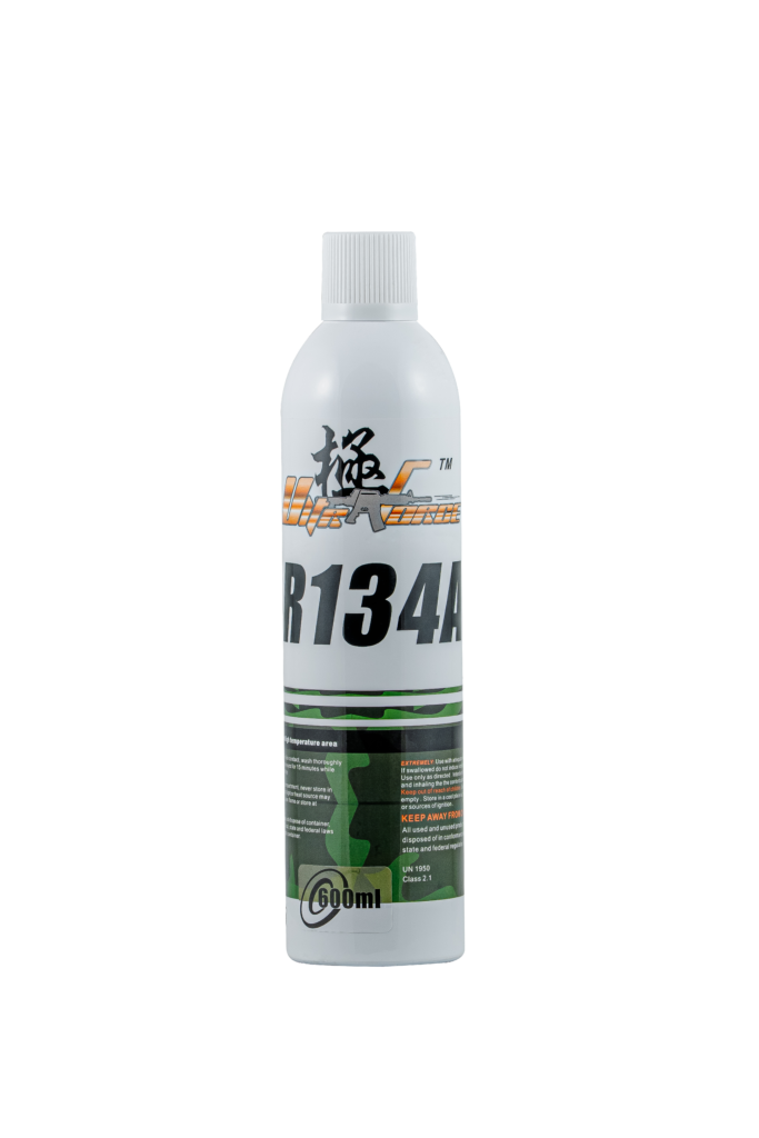 แก๊สแรงดัน r134a ultra force กระป๋องขาว 9kg (600ml)